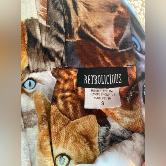 All-over cat print skirt - Picture 5 of 6